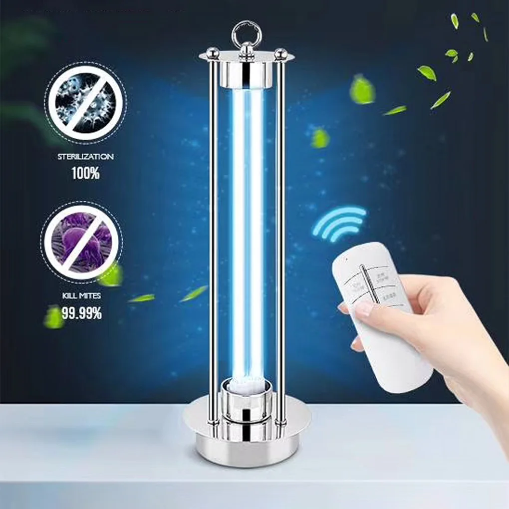 

Home Bedroom Living Room UV Tube Light Cleaning Lamp Household UV Cleaning Table Light EU Plug