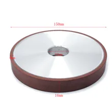 150x32x16x4mm Diamond Grinding Wheel Resin Bond Flat diamond disc sharpening for Milling Cutter Sharpener Tool 180# 150x32x16x4mm Diamond Grinding Wheel Resin Bond Flat diamond disc sharpening for Milling Cutter Sharpener Tool 180#