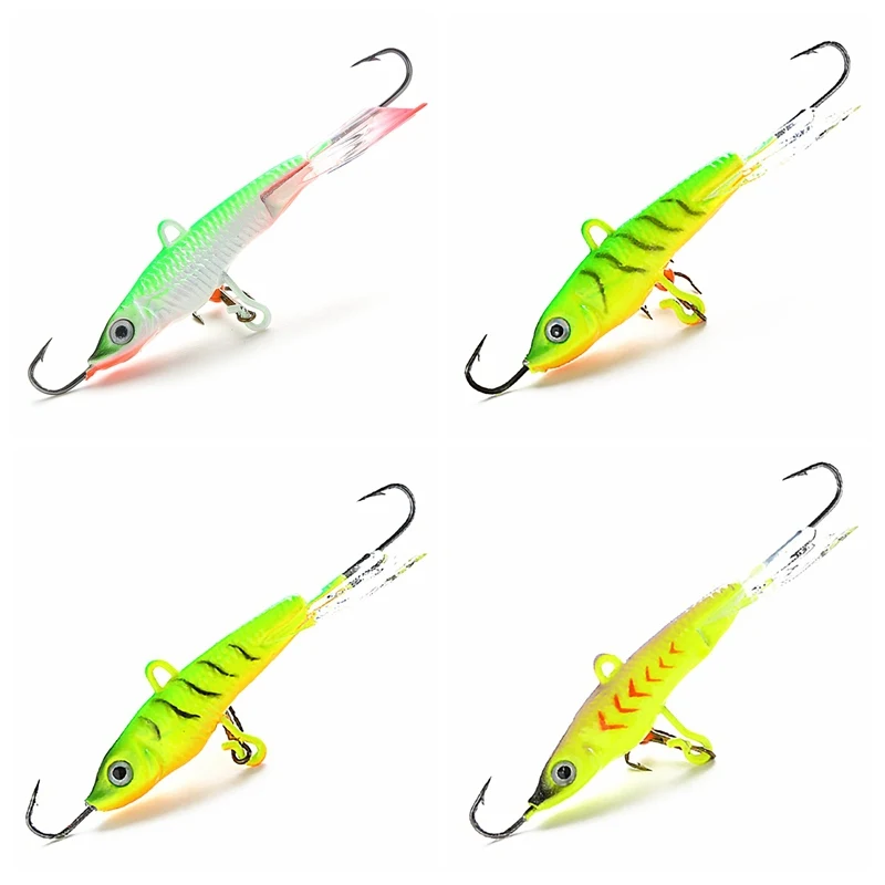 15G Balancer Winter Ice Fishing Lure Jig Bait Fishing Hooks 3D Eyes Lead Hard Lure Jigging Lure Fishing Tackle Lure