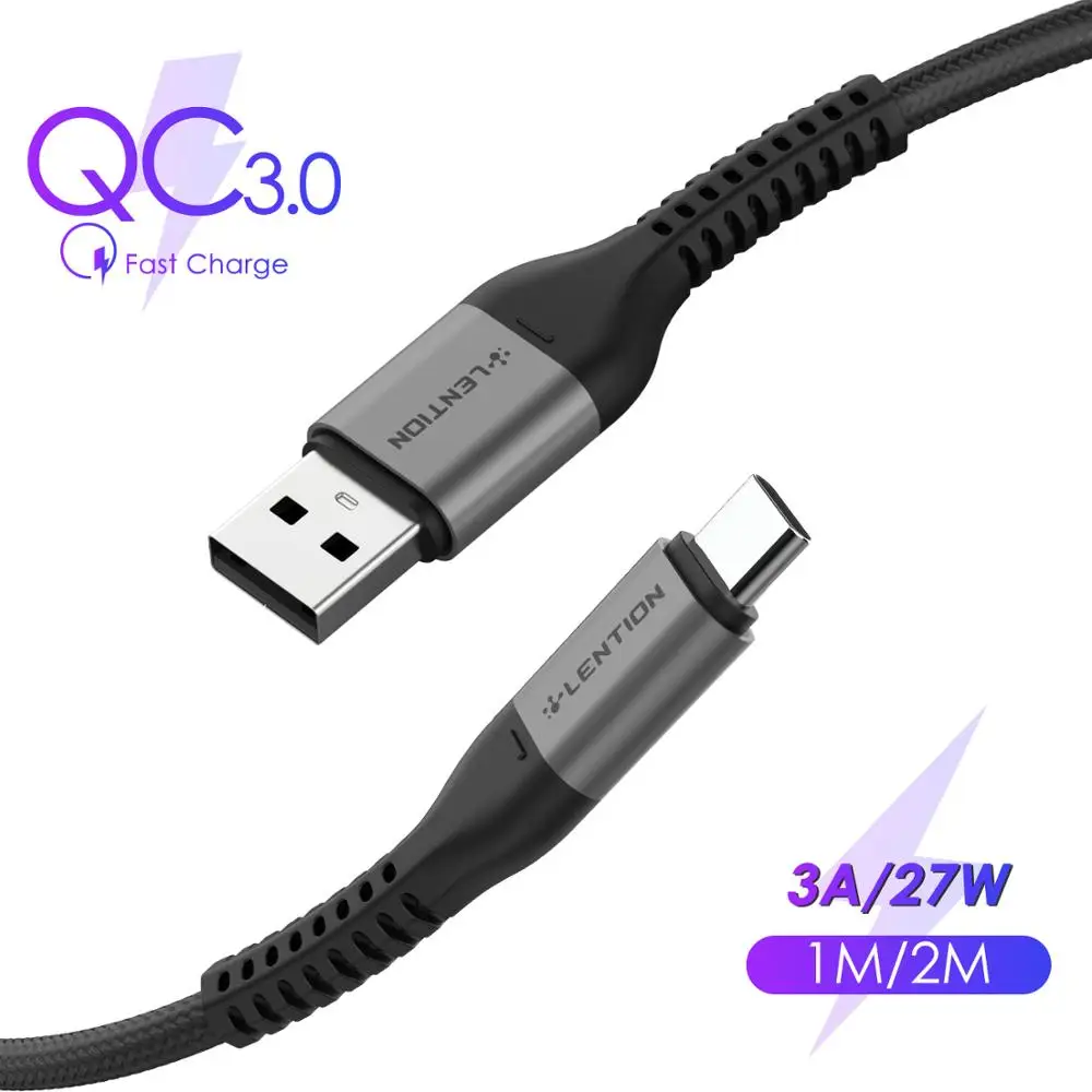 Usb type-C кабель для samsung S10 huawei P30 Pro Быстрая зарядка зарядки мобильного телефона USB C S9