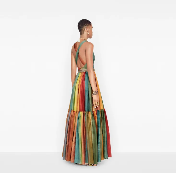 dioraura long dress