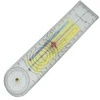 2 in 1 Pain goniometer Spinal Goniometer Ruler Motion Tester Pain Rating Scale 360 Professional medical protractor angle ruler 2