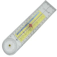 2 in 1 Pain goniometer Spinal Goniometer Ruler Motion Tester Pain Rating Scale 360 Professional medical protractor angle ruler 2