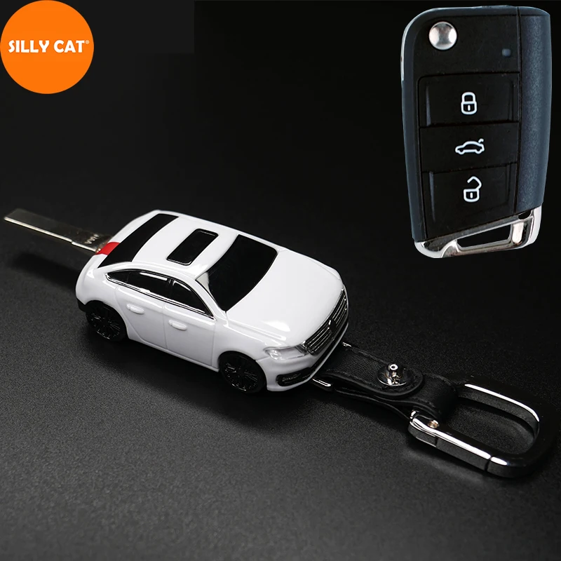 Car Model SUV Type Shape Car Key Fob Case Cover Protect Suit For Volkswage Key Fob Cover Suit For VW Golf VII MK7 5G Tiguan AD1