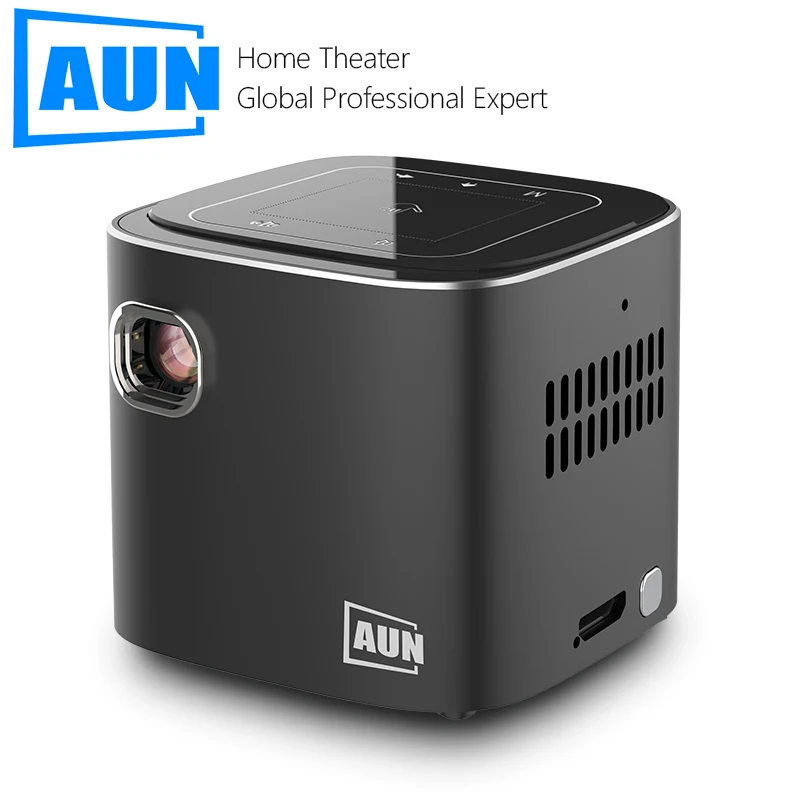 

AUN 120 Inch MINI Projector X4, Android 7.1 WIFI Bluetooth, Value Portable LED Laser For 3D 1920x1080P Home Cinema GYM