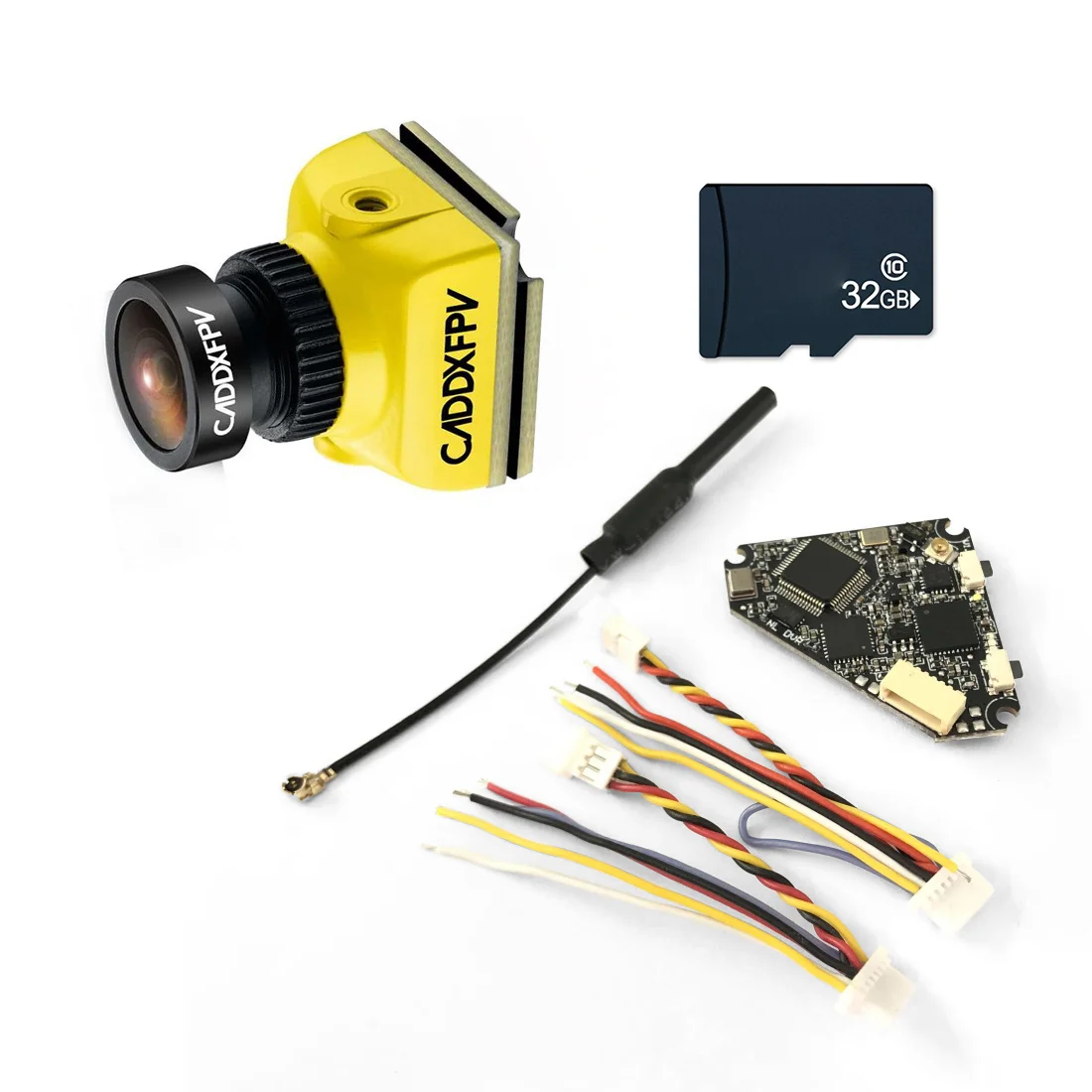 Caddx Baby Ratel Mini FPV камера 1200TVL с безыменным RC D400 VTX + DVR AIO 48CH Raceband для гоночного дрона