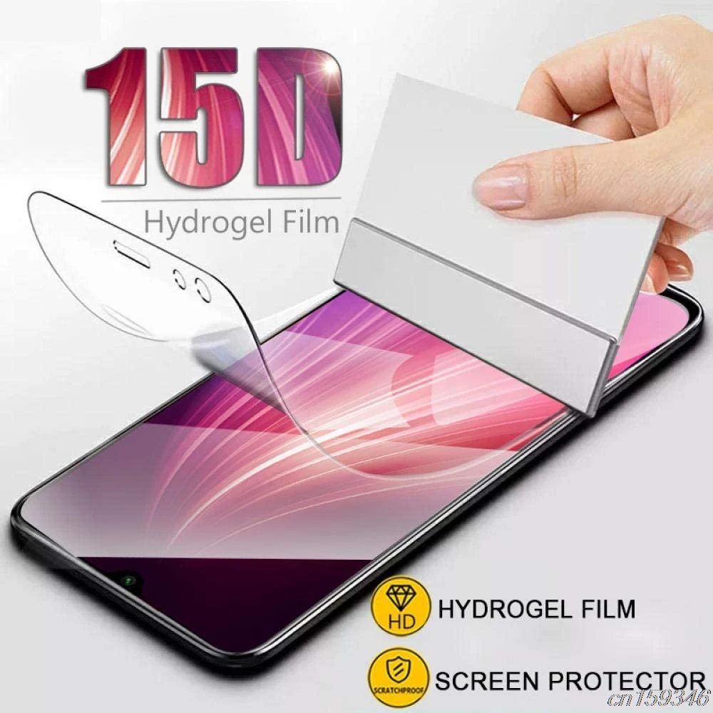 Гидрогелевая пленка 9H для Xiaomi Redmi Note 4 4X Pro 4A S2 GO K20 защитная экрана не стекло |