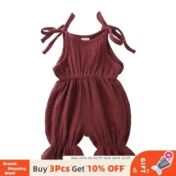 

Bear Leader Baby Girl Romper New Girls Summer Casual Rompers Baby Cool Costumes Infant Sleevelss Clothing Kids Cute Outfits