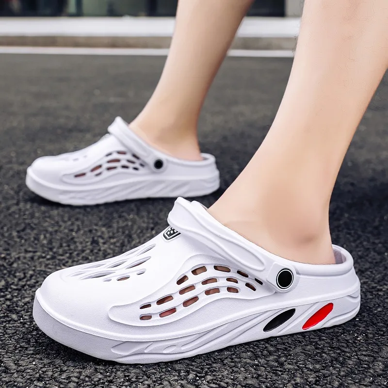 

2020 New Men Sandals Summer Flip Flops Slippers Men Outdoor Beach Casual Shoes Clogs Male Sandals Water Shoes Sandalia Masculina