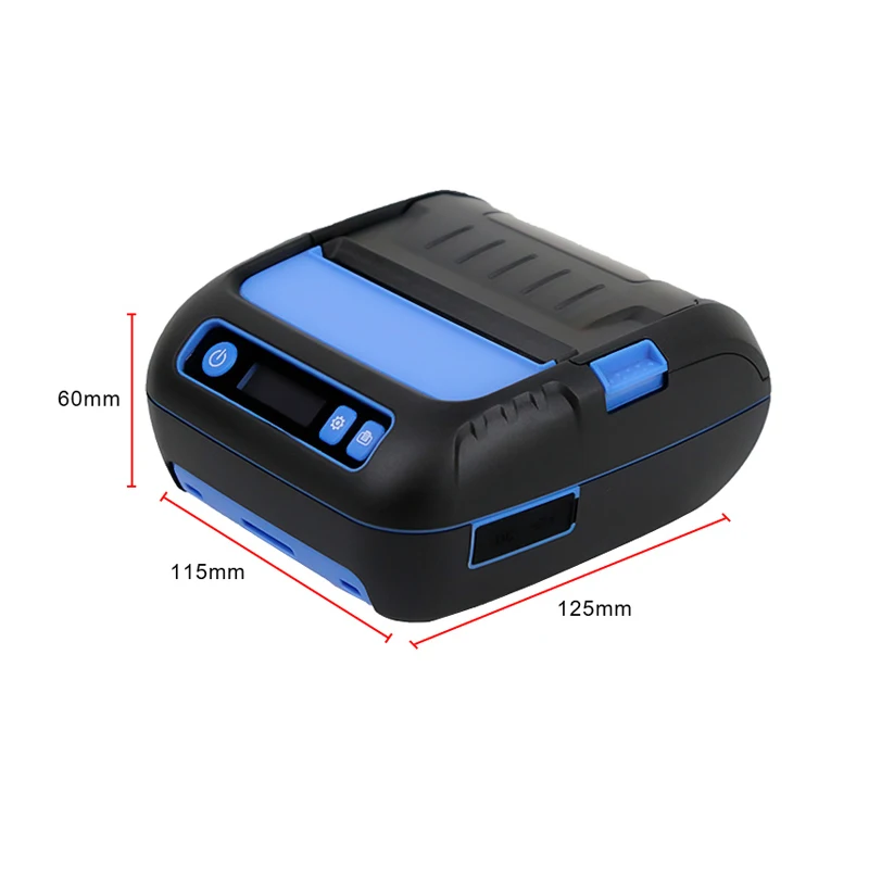 3 дюймовый Термопринтер для этикеток и чеков 80 мм термопринтер с Bluetooth этикетка