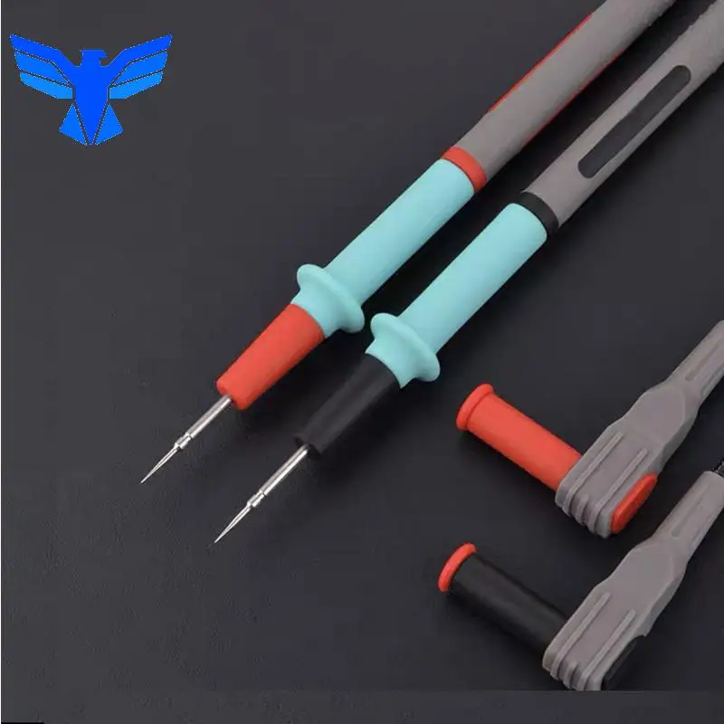 1000V 20A Special tip Silicone Wire Universal Probe Test Leads Pin For Digital Multimeter Cable High temperature resistance