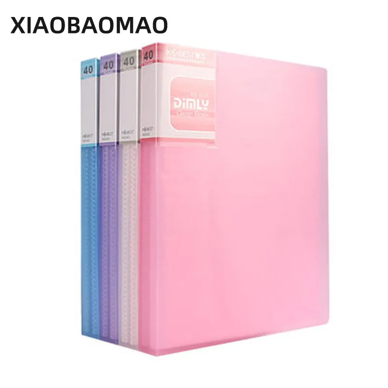 

A5 A4 разворачиваются 29*22 см Дисплей книга 40 страниц прозрачной вставкой папка документа, сумка для хранения для школы и офиса A4 папки файла