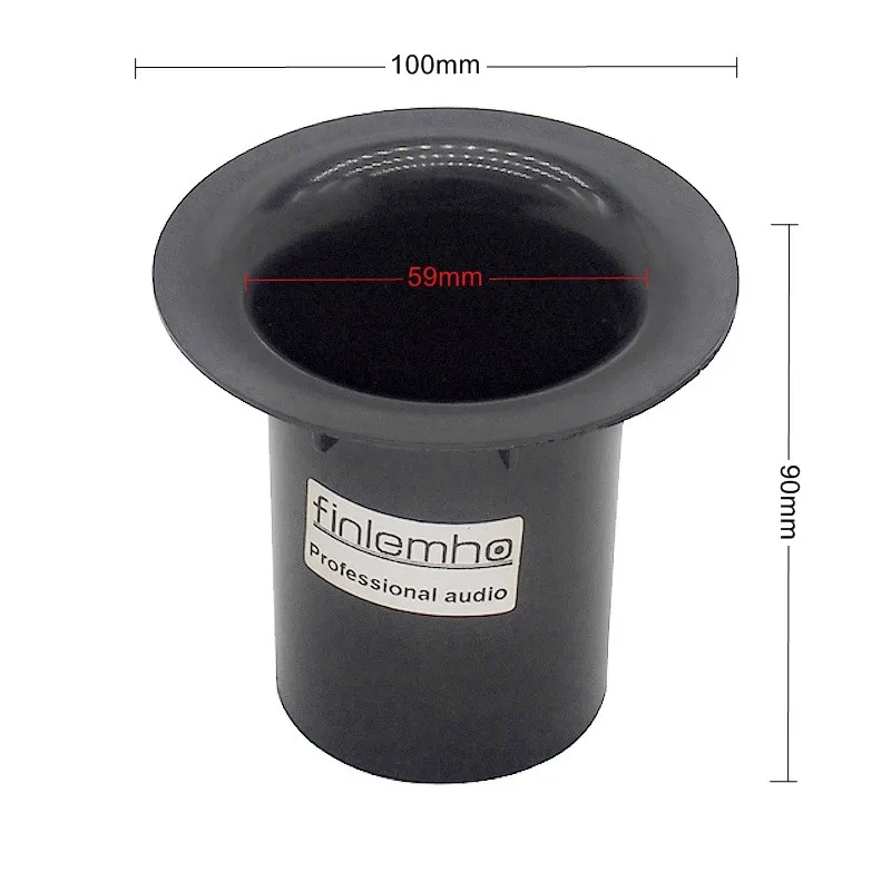 Finlemho Subwoofer Speaker Accessories Bass Tube Plastic T3 2PCS For