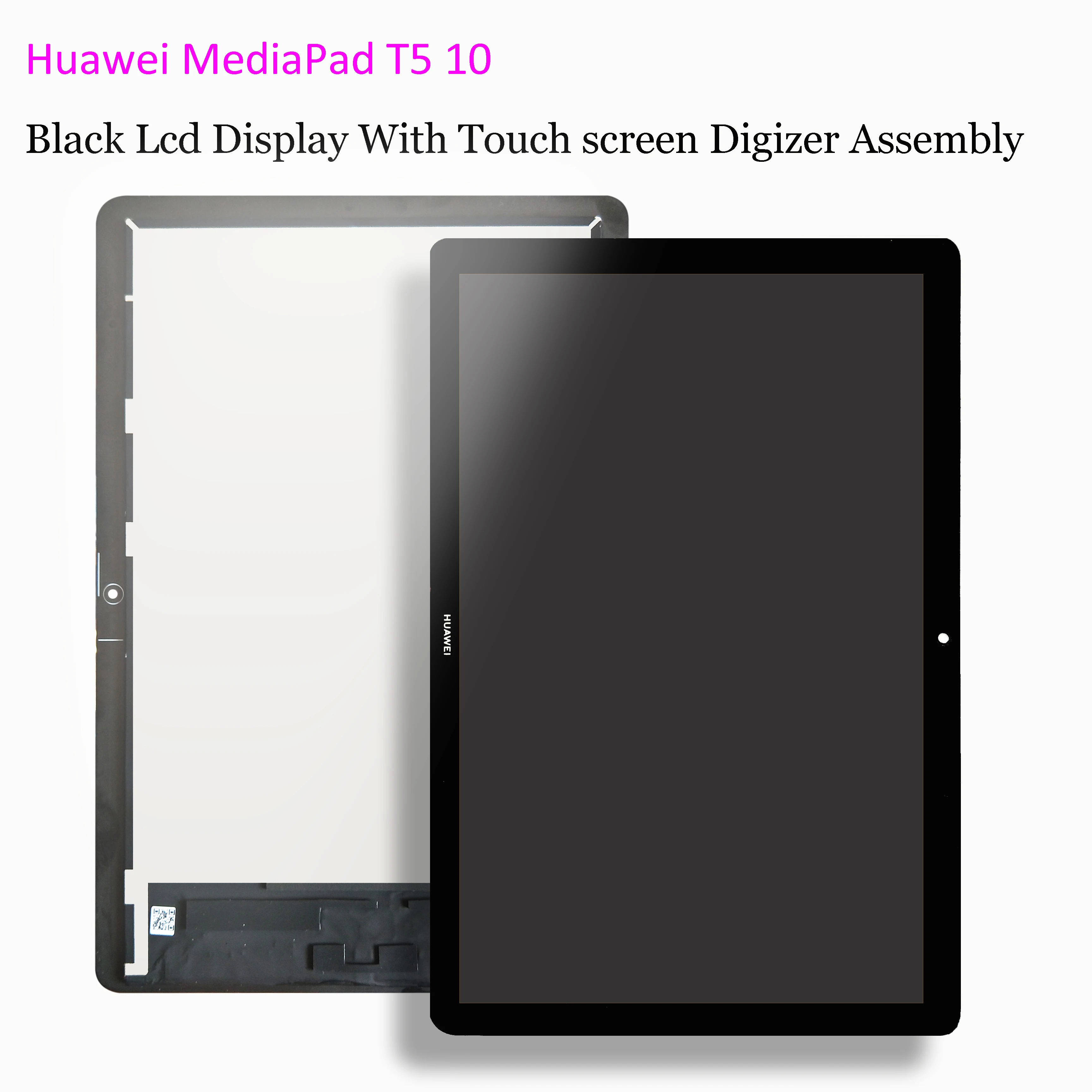 Tela Sensível ao Toque Lcd para Huawei Mediapad t5 10 Ags2-l09 Ags2-w09 Ags2-l03 Ags2-w19 Tablet