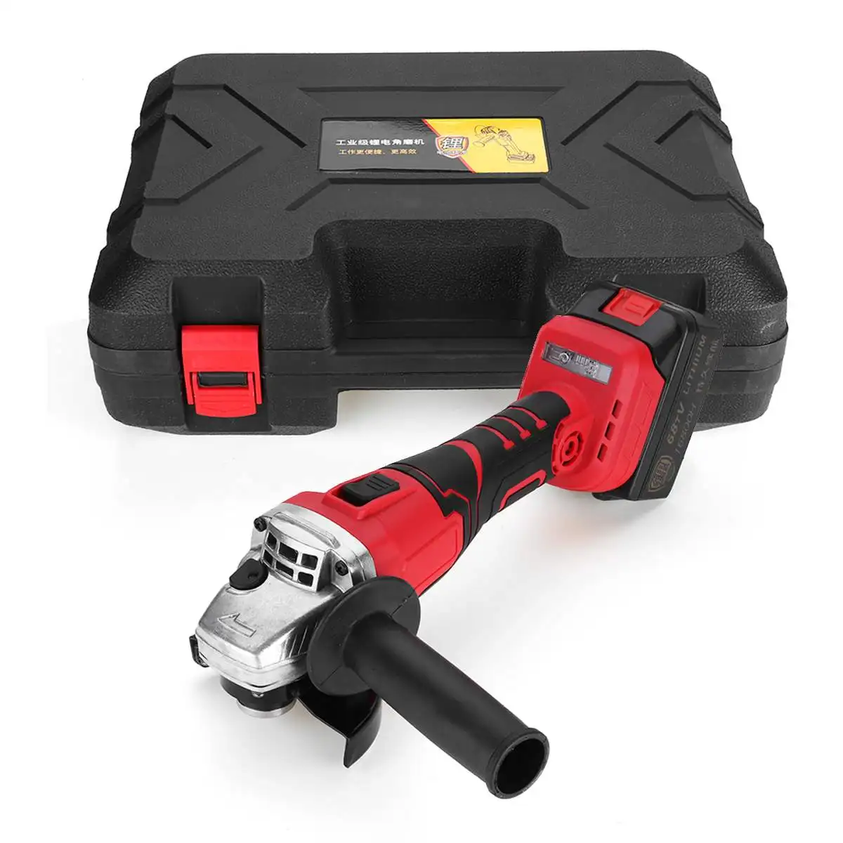 

Angle Grinder 68TV 180mm 1/2 Li battery Cordless Angle Grinder Machine Brushless Electric Powers Tools for Polishing Cutting