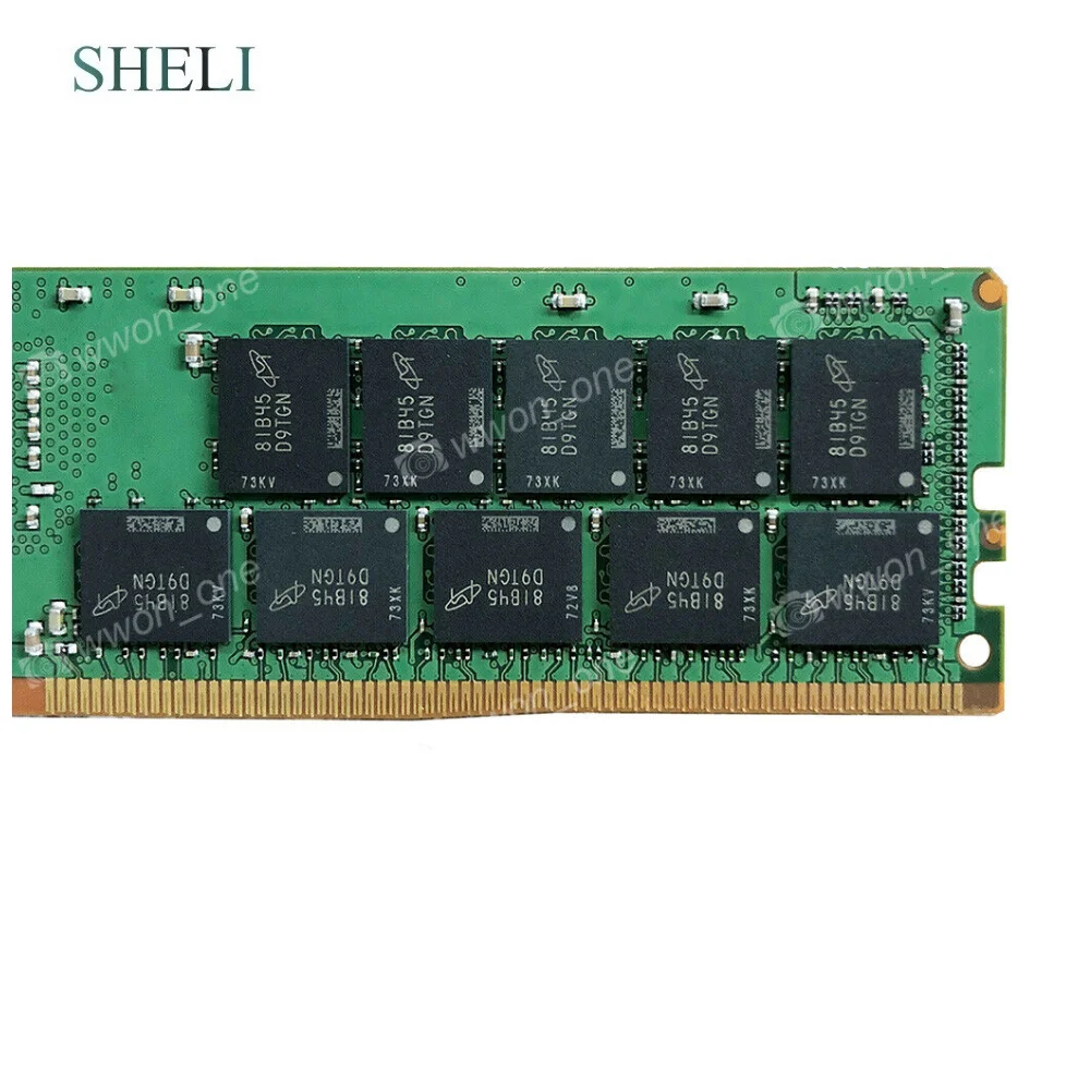 Серверная память SHELI 16GB 2Rx4 PC4-2666MHZ DDR4-21300R RDIMM 288PIN 1,2 V ECC REG