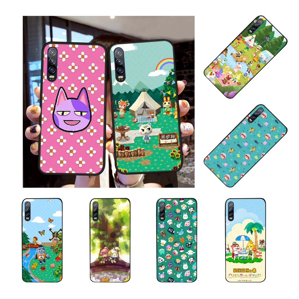 NBDRUICAI животное пересечение DIY Окрашенные Bling Телефон чехол для Huawei Honor 20 10 9 8 8x 8c 9x 7c