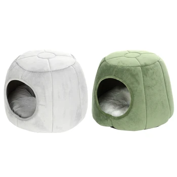 

Guinea Pigs Bed Hamster Hedgehog Winter Nest Small Pet Warm Cage Cave Bed House