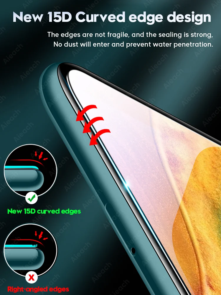 Изогнутая Защитная стеклянная пленка 15D для Huawei MatePad Pro 5G 10 8 Защита экрана 4 T8 0