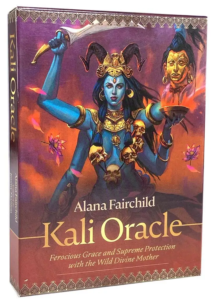 Kali Оракл колода Таро карты с дикой Богоматери индуистская настольная игра для