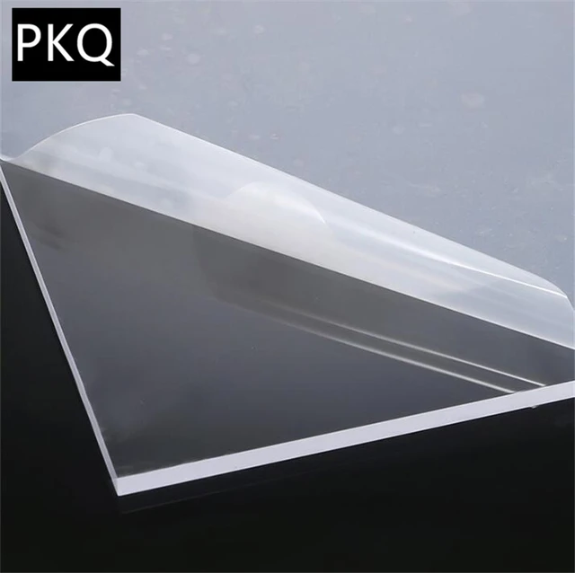 Clear Plastic Perspex® Acrylic Cut Sheet 1mm to 10mm Thick Panels