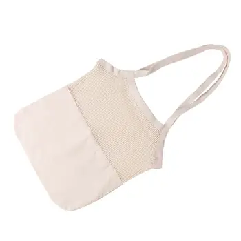 

Reusable Grocery Bag Breathable Cotton Mesh Net Stretchy Bag Shopping Handbag E5BC