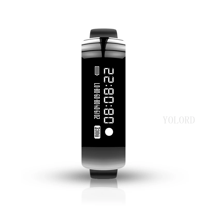 Professional HD Voice Audio Recording Digital Video Camera Recorder Pen Sound Smart Watch Wristband Bracelet Camcorder