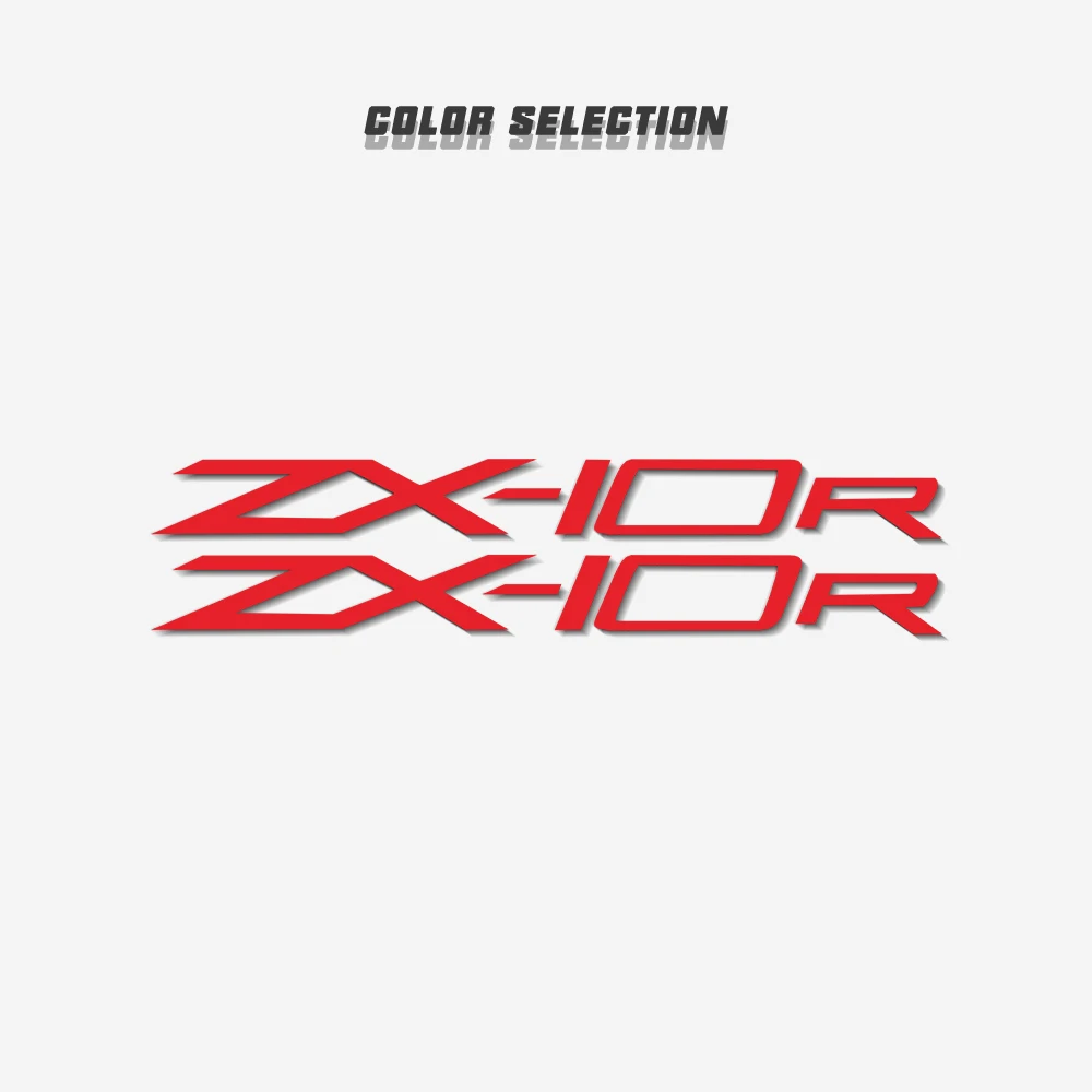 カワサキZX-10R,zx10r,zx 10r,ロゴ付きオートバイ反射ステッカー