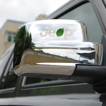 

For Jeep Patriot Rearview Mirror Cover with Reversing Mirror Cover Decoration Mirror Protective Shell Appearance Decoration
