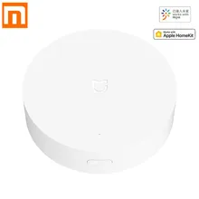 Xiaomi mijia hub inteligente multimodo, mais novo gateway zigbee wifi bluetooth, em malha, funciona com mi home aplicativo apple homekit,