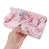1Set = 3pcs Dollhouse Small Floral Fabric Sofa Set Furniture With 2 Pillow Doll Accessories 20cm * 7.5cm * 9cm 1