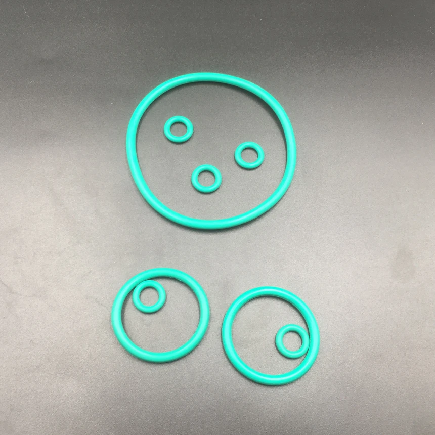 

440mm 445mm 450mm 455mm 460mm Outside Diameter OD 3mm Thickness Green FKM FR FPM Fluororubber Seal Washer O Ring Gasket