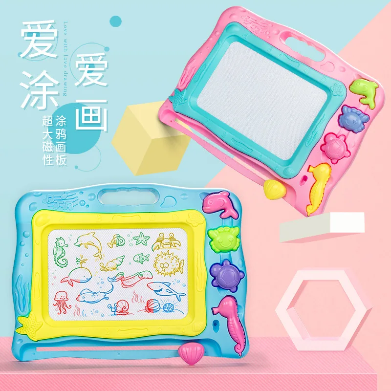 

Children Baby Magnetic Drawing Board Write Word Board Color Kids CHILDREN'S Toy Baby Doodle Board Painting Drawing Board