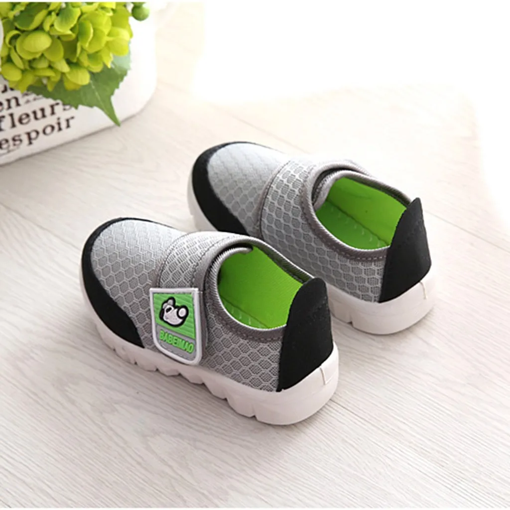 Toddler Infant Kids Baby Girls Boys Cartoon Mesh Run Sport Casual Sneakers Shoes Детская Обувь Kids Shoes Boys Shoes