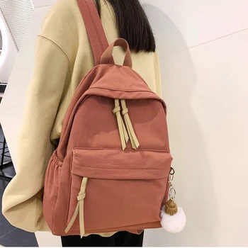 

2020 Women's Backpacks Waterproof Nylon Backpack for Teenage Girls Students School Bag Female Travel Laptop Back Bag Mochilas