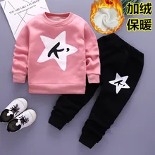 Зимние комплекты одежды для маленьких девочек и мальчиков; рождественские костюмы; детская одежда; спортивные костюмы для мальчиков; костюм с героями мультфильмов; детская одежда