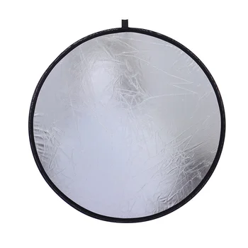 

Gold Silver Portable Folding Light Reflective Board Photography Light Reflector 60cm Collapsible Light Reflective Panel Studio