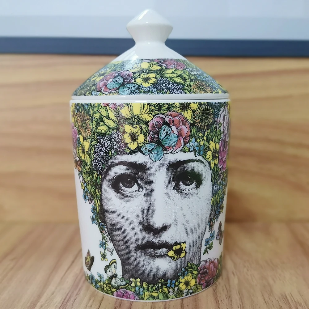 Подсвечник сделай сам банка для свечей ручной работы ретро хранения дамских с