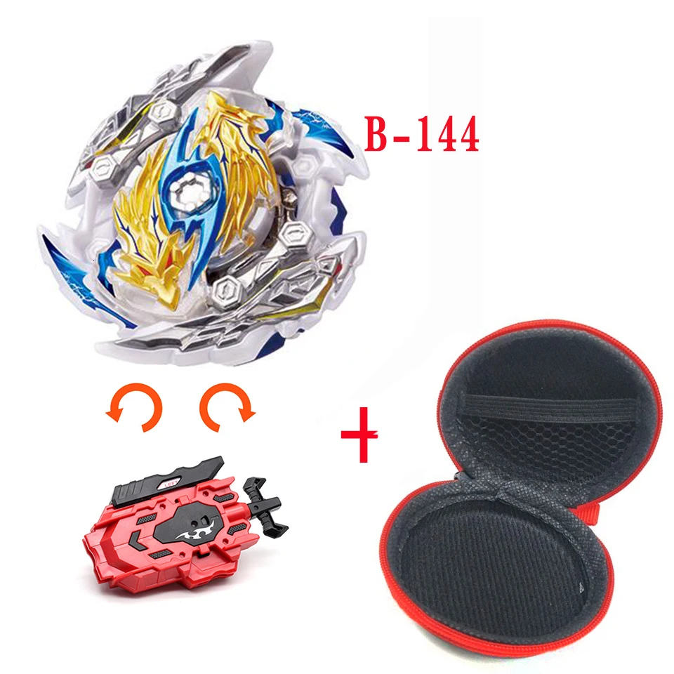 TAKARA TOMY Beyblade Burst B-144 B-139 B-133 B-131 игрушки с пусковым устройством металлическое лезвие Fusion Бог Прядильный механизм лезвия - Цвет: B144launcher