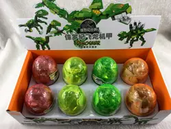 Динозавр яйцо цвет мультфильм игровой дом капсула игрушка Дракон мех игрушка набор украшения коллекция Развивающие детские игрушки