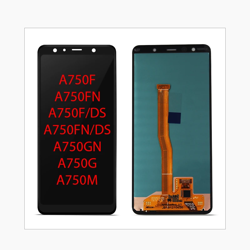 ЖК-дисплей A750F Super AMOLED для samsung Galaxy A7 A750 SM-A750F A750G, Замена сенсорного экрана дигитайзера