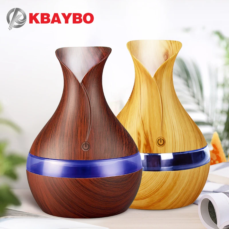 

300ml Mini USB Air Aroma Essential Oil Diffuser Mist Maker LED Light Humidifier