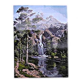 

Diy Oil Painting by Numbers, Paint by Number Kits -Stone Pines Landscape- PBN Kit for Adults Girls Kids Christmas 16x20inch (Fra