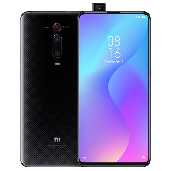 Глобальная версия Xiaomi mi 9T Pro(Red mi K20 Pro) 6GB 128GB Смартфон Snapdragon 855 Octa Core 6,3" AMOLED экран Камера 48 МП - Цвет: Black