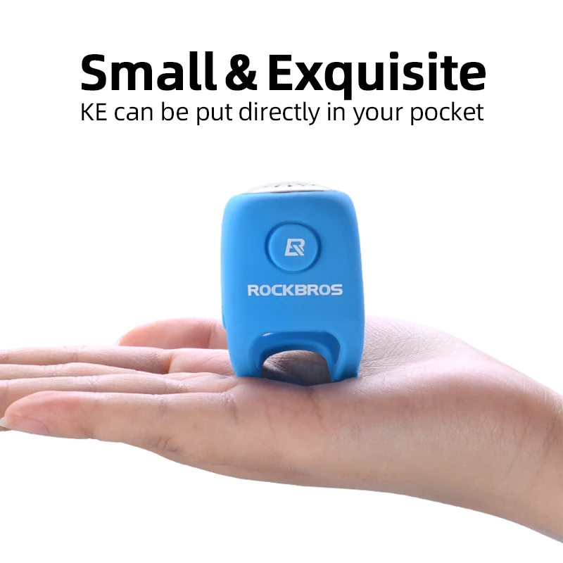 ROCKBROS Electric Cycling Bell 90 dB Horn Rainproof MTB Bicycle