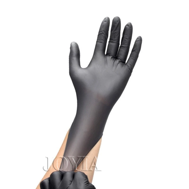 Disposable Gloves Black 100 50 20 pcs Latex Without Powder Nitrile Glove Small Large XS S M L Vinyl Food Handling No Box 3