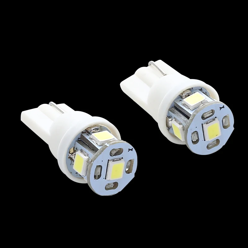 

2Pcs T10-5SMD2835 168/194 / W5W Car Reading Light Bulb Sign Trunk Light 80LM Open Door Warning Car Signal Light