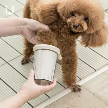 

New Pet Foot Washing Cup Universal Foot Cleaning Paw Dog Foot Washing Pet Products for Dog Dog Products Bath Brush