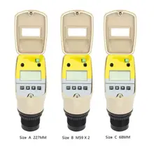 Compteur de niveau ultrasonique à affichage numérique LCD 24V DC, transmetteur, capteur de niveau d'eau