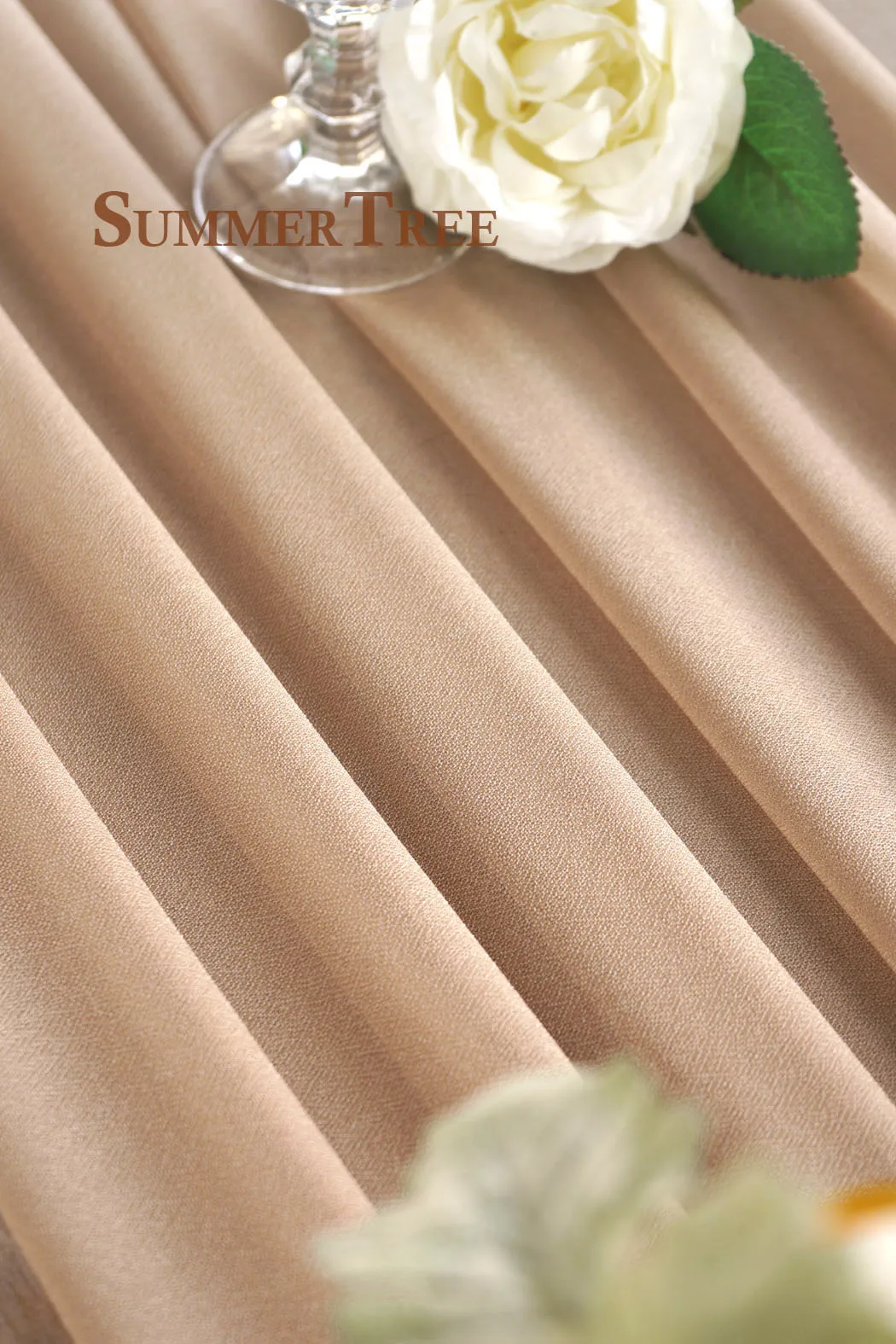 pink curtains 6-10 Meters Wedding Arch Drape Chiffon Fabric Draping Curtain Drapery Party Supplies Ceremony Reception Hanging Decoration white blackout curtains Curtains